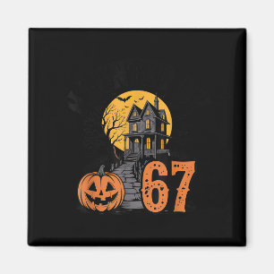 Imã 67 Meme Halloween Assombrado Soky - Six Seven Gera