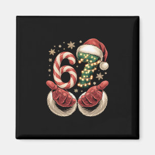 Imã 67 Meme Natal Divertido 6 7 Gíria Geração Alpha Pa