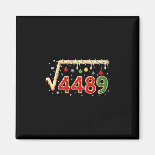 Imã 67 Meme Natal Raiz Quadrada 4489 Seis Sete Matemát