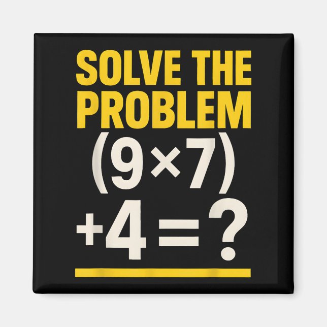 Imã 67 Meme Professor de Matemática Engraçado Escola 6 (Frente)