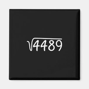 Imã 67 Meme Raiz Quadrada 4489 Teen Six Seven Gíria Ma