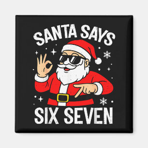 Imã 67 Meme Seis Sete Papai Noel Natal Divertido Gen Z