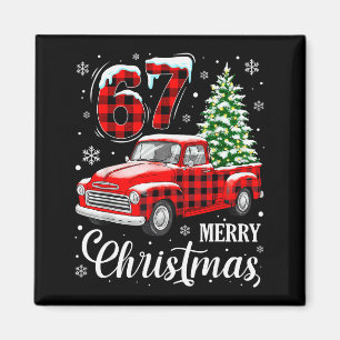 Imã 67 Meme Six Seven Meme Engraçado de Natal Gíria Mu