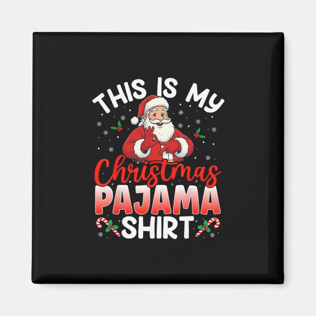 Imã 67 Meme Six Seven Roupas de Natal Engraçadas Santa (Frente)