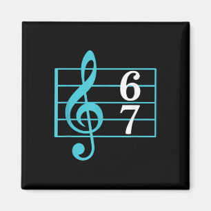 Imã 67 Música Meme Gíria Seis Sete Professor de Música