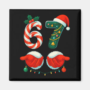 Imã 67 Natal 6 7 Meme Pijamas Feriado Geração Alpha Sl