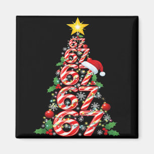 Imã 67 Natal 6 7 Meme Pijamas Festa Gen Alpha Sl