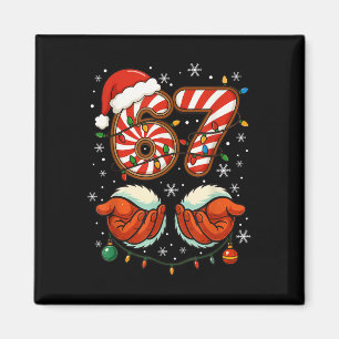 Imã 67 Natal Divertido 6 7 Meme Pijama Feriado Geração