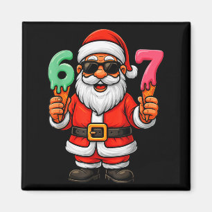 Imã 67 Natal Divertido Seis Sete Sorvete Meme 67 Natal
