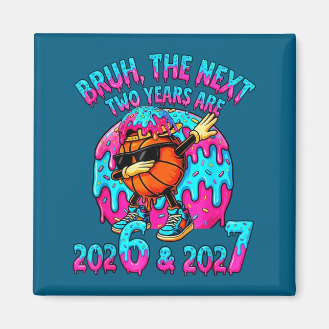 Imã 67 Nye 2026 Funny New Year's Eve Party 6 7 Meme Bo (Frente)