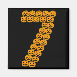 Imã 67 Sessenta e Sete Fantasia de Halloween Abóboras
