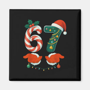 Imã 67 Six Seven 6 7 Meme Personalizado Casal Natal Ta