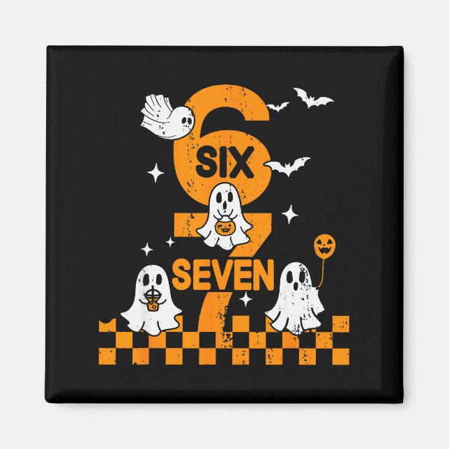 Imã 67 Six Seven Meme 6 7 Casal Combinando Roupas de H (Frente)