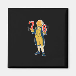 Imã 67 Six Seven Meme Engraçado George Washington 