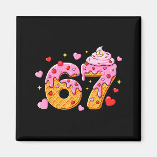 Imã 67 Sorvete Gotejamento Meme Seis Sete 6 7 Dia dos