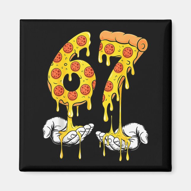 Imã 67 Zza Meme Funny Zza Lover  (Frente)