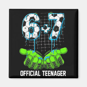 Imã 6+7 = 13 Meninos Meninas Adolescentes 13 Aniversár