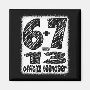 Imã 6+7 fazendo 13 anos adolescentes meninos engraçado