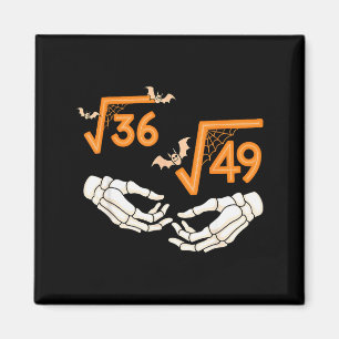Imã 6 7 Halloween Matemática Raiz Quadrada 67 Meme Gen