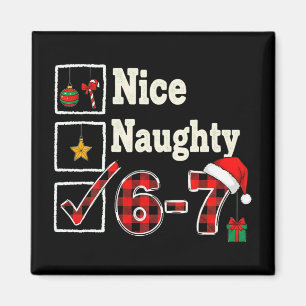 Imã 6-7 Meme Legal Travesso 67 Natal Rot Cerebral Engr