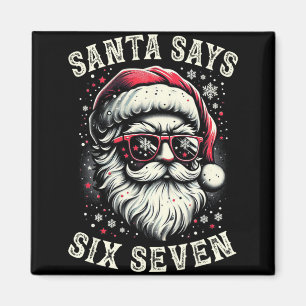 Imã 6-7 Meme Natal Papai Noel Seis Sete Rotação Cerebr