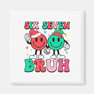 Imã 6 7 Meme Seis Sete Xmas Divertido 67 Natal Meninos