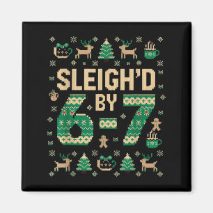 Imã 6-7 Suéter Feio de Natal Seis Sete Xmas 67 Meme
