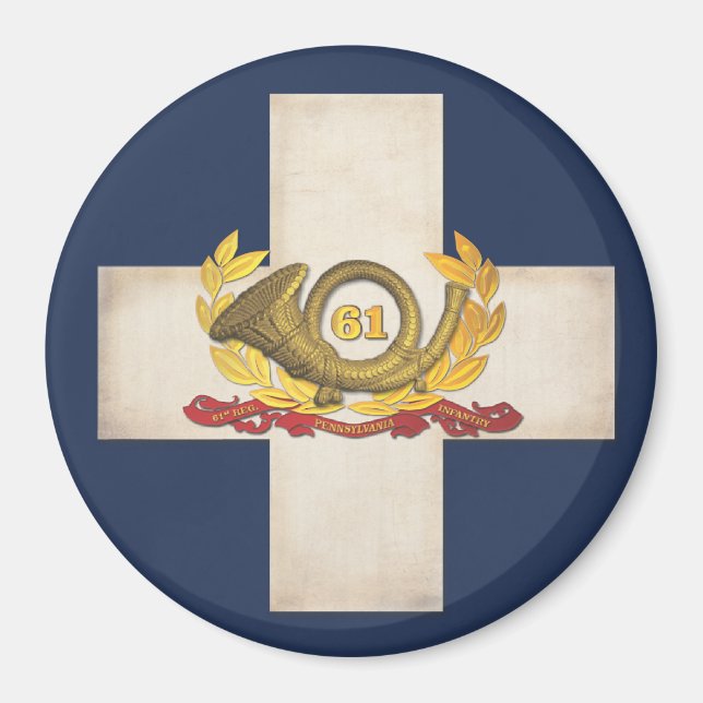 Imã 6 Corps Crachá 3" (Frente)