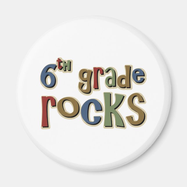 Imã 6 Grade Rocks Sexta (Frente)