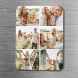Ímã 6 Photo Collage Custom Modern Simple<br><div class="desc">Show off your best memories in a sleek, stylish way with this Custom 6‑Photo Collage Modern Magnet. Featuring six of your favorite photos arranged in a clean grid design, this high-quality magnet is a chic addition to any fridge, locker, or office board. Add a name, date, or short caption for...</div>