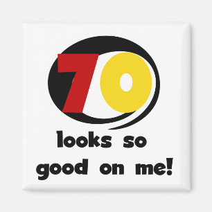 Imã 70 fica tão bom em minhas camisetas e presentes