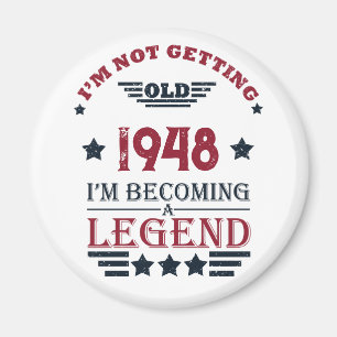 Imã 75 anos de idade personalizados