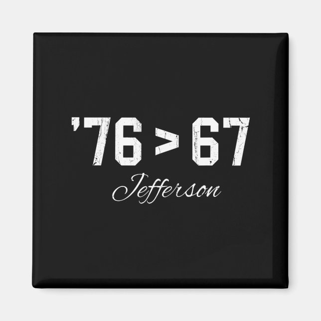 Imã 76 > 67 Jefferson, Seis Sete Meme  (Frente)