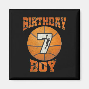 Imã 7 Birthday Outfit Boy Bysketbyll Sete Anos Oa