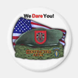 Imã 7 de forças especiais berets verdes sfg vets magne