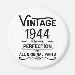 Imã 80 de presente personalizado preto