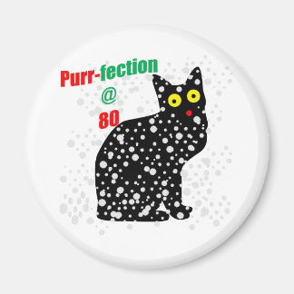 Imã 80 Purr-fecção de Gato de Neve