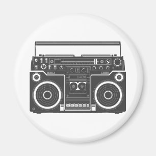 Imã 80s Boombox