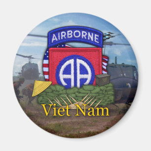 Imã 82.a divisão aérea vietnam vets veterans Magne