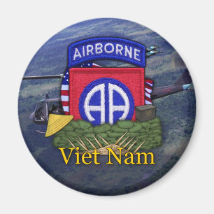 Imã 82.a divisão aérea vietnam vets veterans Magne
