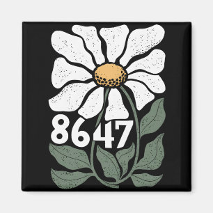 Imã 8647 Resistir à sutil maria Floral Foxtrot Delta T