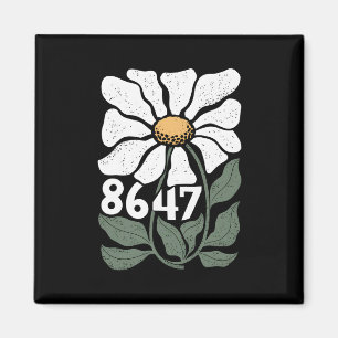 Imã 8647 Resistir à sutil maria Floral Foxtrot Delta T