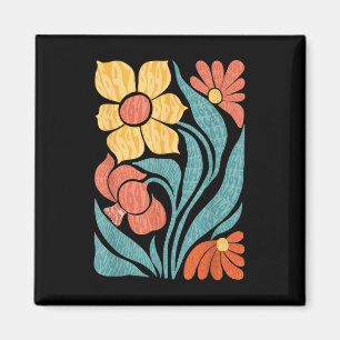 Imã 8647 Sutil Anti Trump Floral Boho
