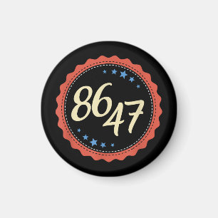 Imã 86 47 Anti Trump Engraçado