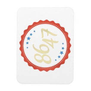 Ímã 86 47 Anti Trump Engraçado