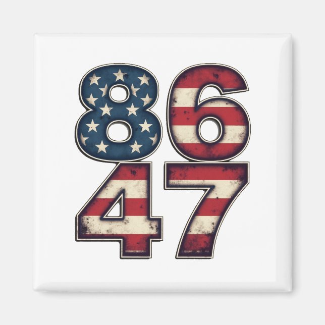 Imã 86 47 Orgulho Maga Trump Presidente Dia da Inaugur (Frente)