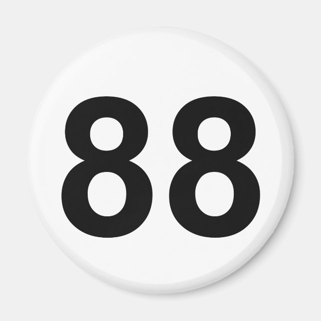 Imã 88 - número oitenta e oito (Frente)