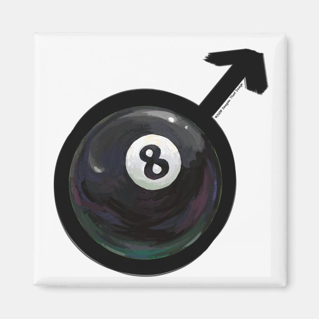 Imã 8 Ball (Frente)