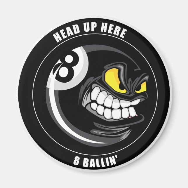IMÃ 8 BALLIN MAGNET (Frente)