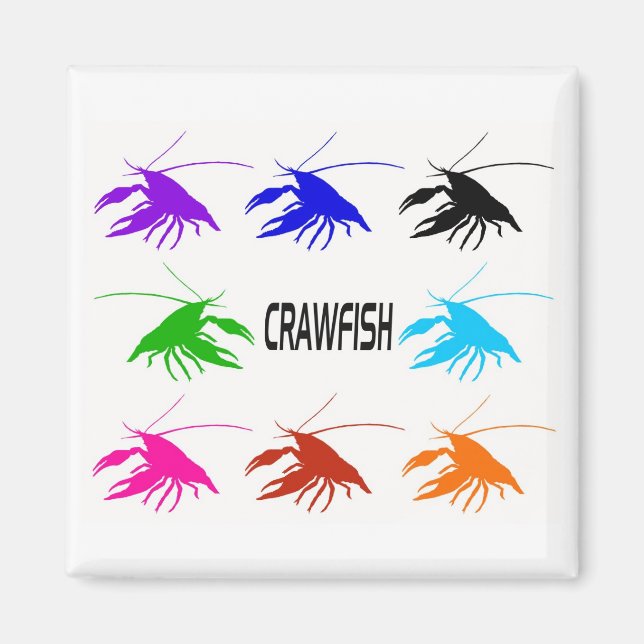 Imã 8 crawfish (Frente)